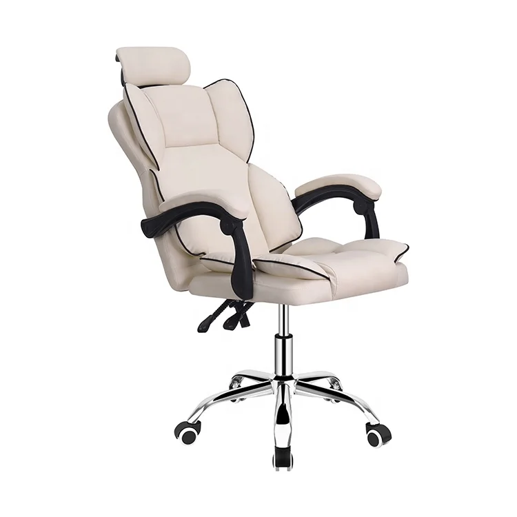 Quality Adjustable Height Armrests Modern Movable Rotating High Back Comfortable Office Chair