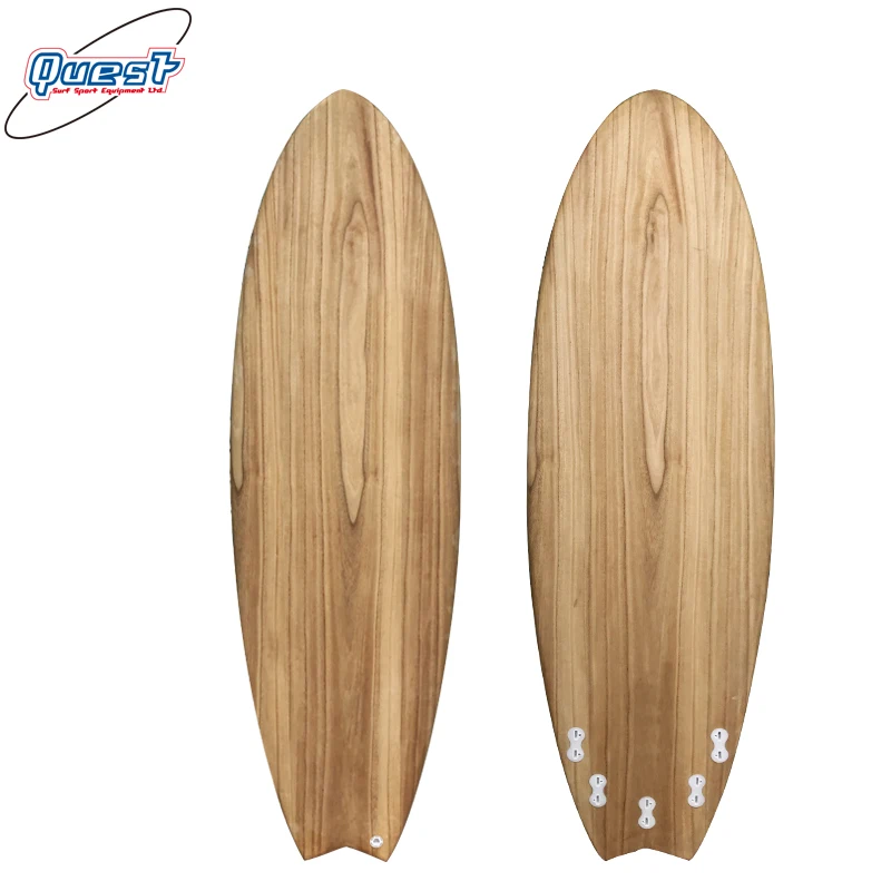 EPS Moulded Foam Wood Surfboard Short Board For Surfing Epoxy Board