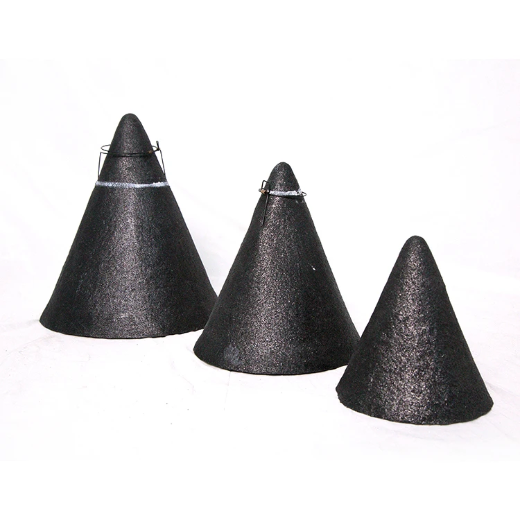 
Fire hoods shaped like cone downlight covers 