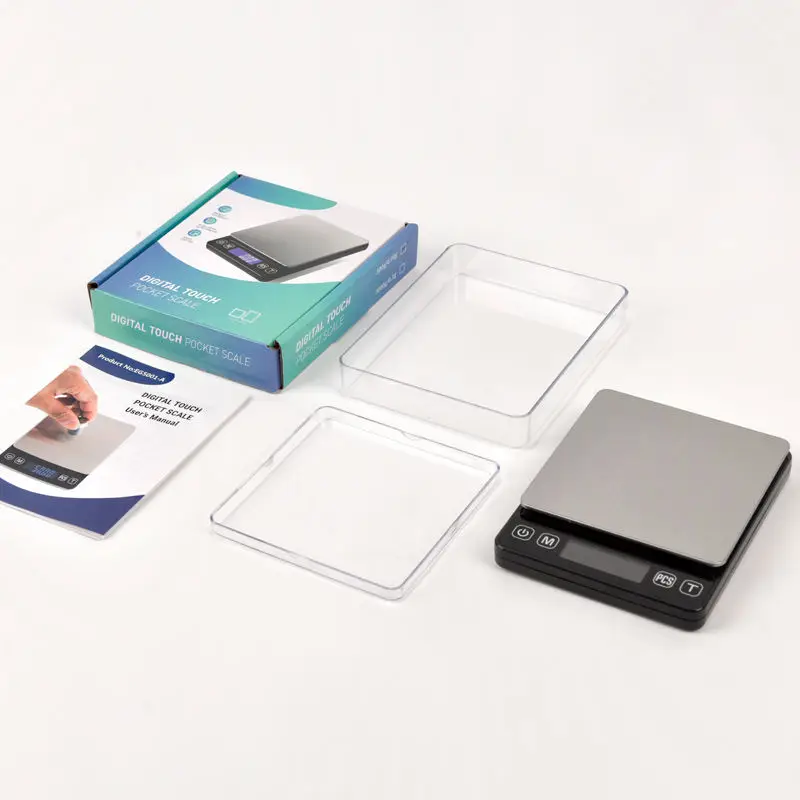 Custom Logo High Accurate Scales 0.1g Digital Pocket Scale Balance Jewelry Weighing Scale