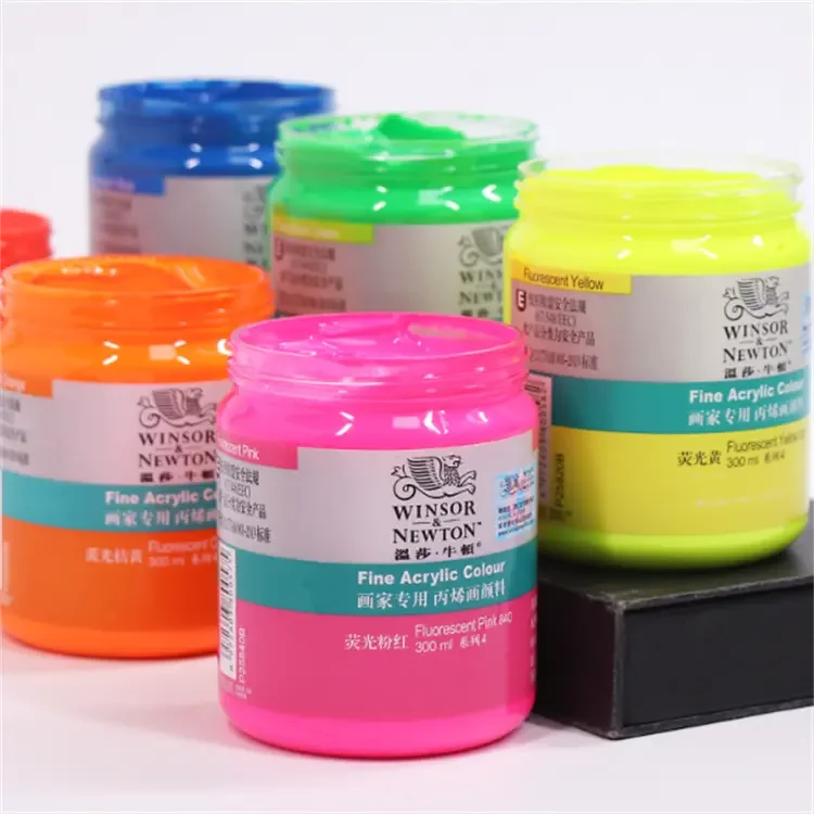 Winsor & Newton 300ml artist acrylic paint color at competitive price acrylic color for canvas and paper art supplies