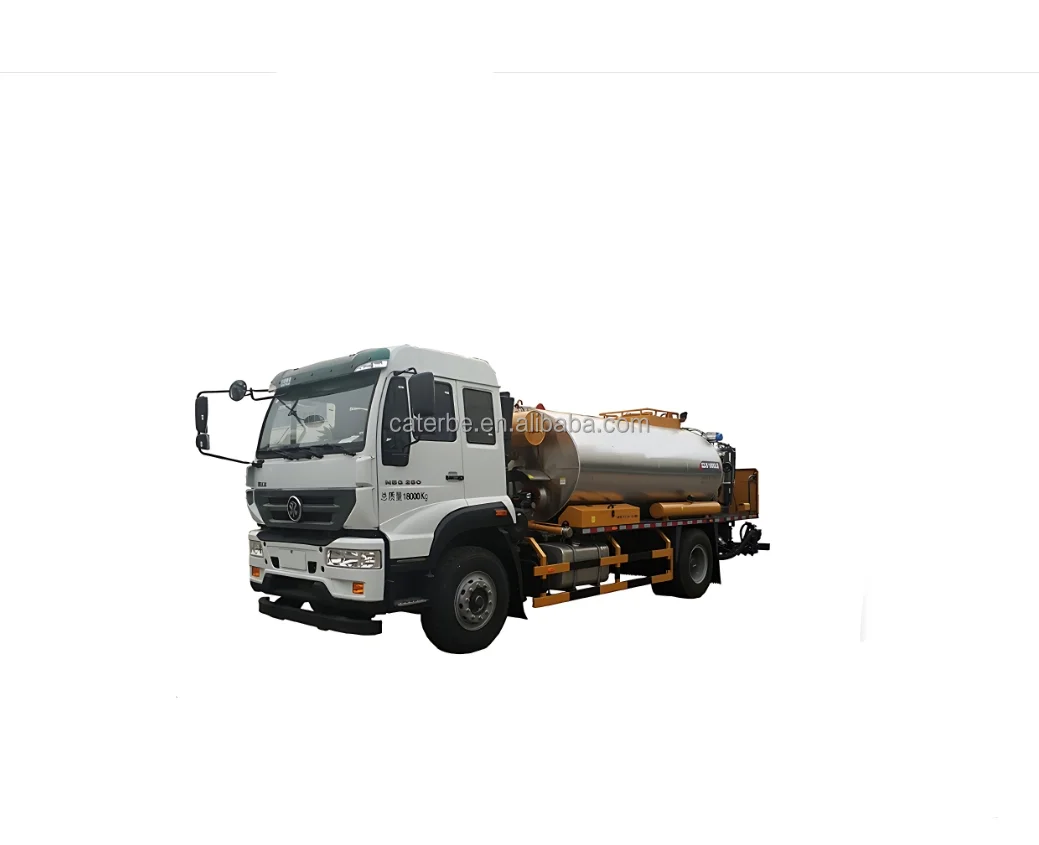 High Performance 6m Asphalt Distributor XLS803 Trailer Asphalt Distributor with 8m³ Asphalt Tank Capacity