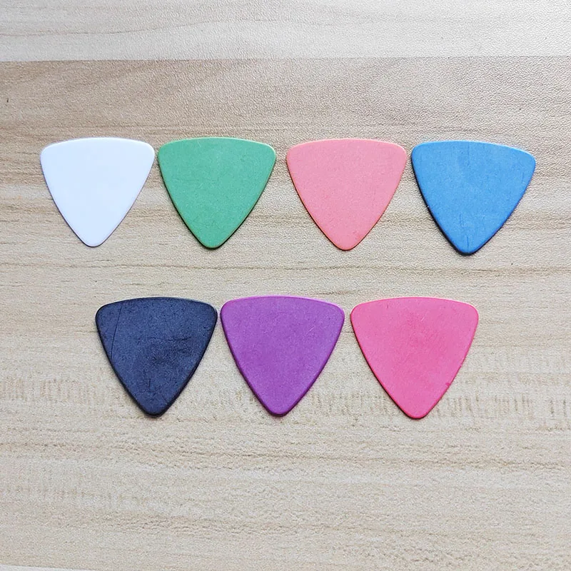100Pcs Blank Derlin Triangle guitar pick for different thickness 0.5mm 0.6mm 0.73mm 0.88mm 1.0mm 1.14mm,1.2mm Pick