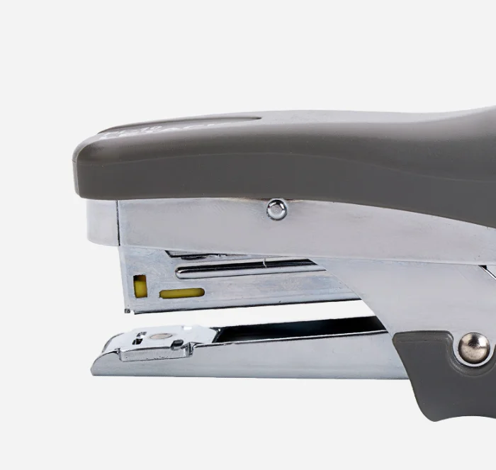 PL-20 Custom High Quality Portable Stapler Fashion Hand Grip Stapler Flat Nail Bend Nail Switch Use Metal Stapler for gift