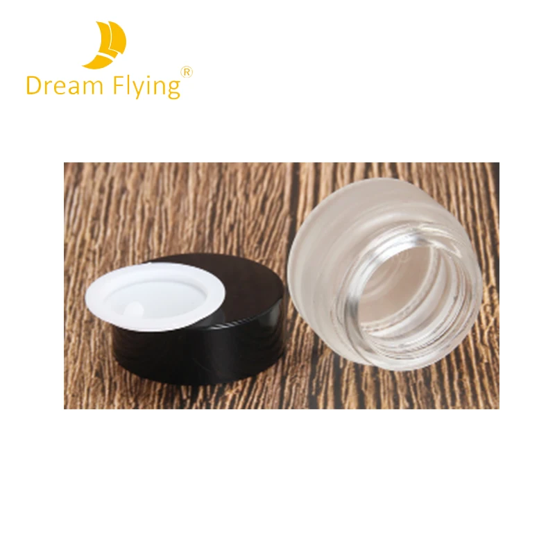 Лидер продаж, стеклянный восковой контейнер 5 мл, стеклянный восковой контейнер с повышенной герметичностью