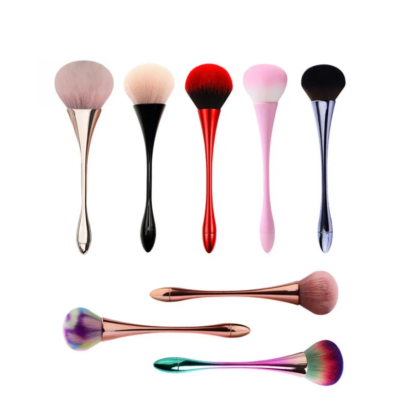 Beauty makeup tool Goblets powder brush small waist powder makeup tool glitter UV gel removal acrylic nail art brush design