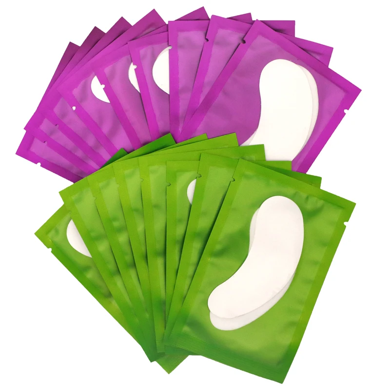 Private Label Eyepatch Custom Lash Hydrol Lint Pads Eyepads For Eyelash Extension