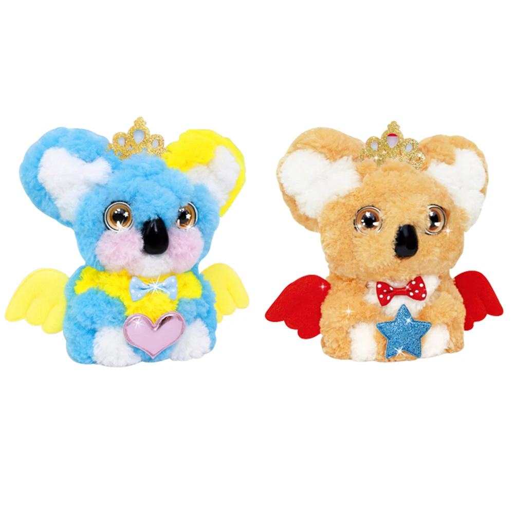 Kids Crafting Kit Glue Plush DIY Cute Pet Handmade Gifts DIY Assembly Toys For Girls Felt Craft Kits