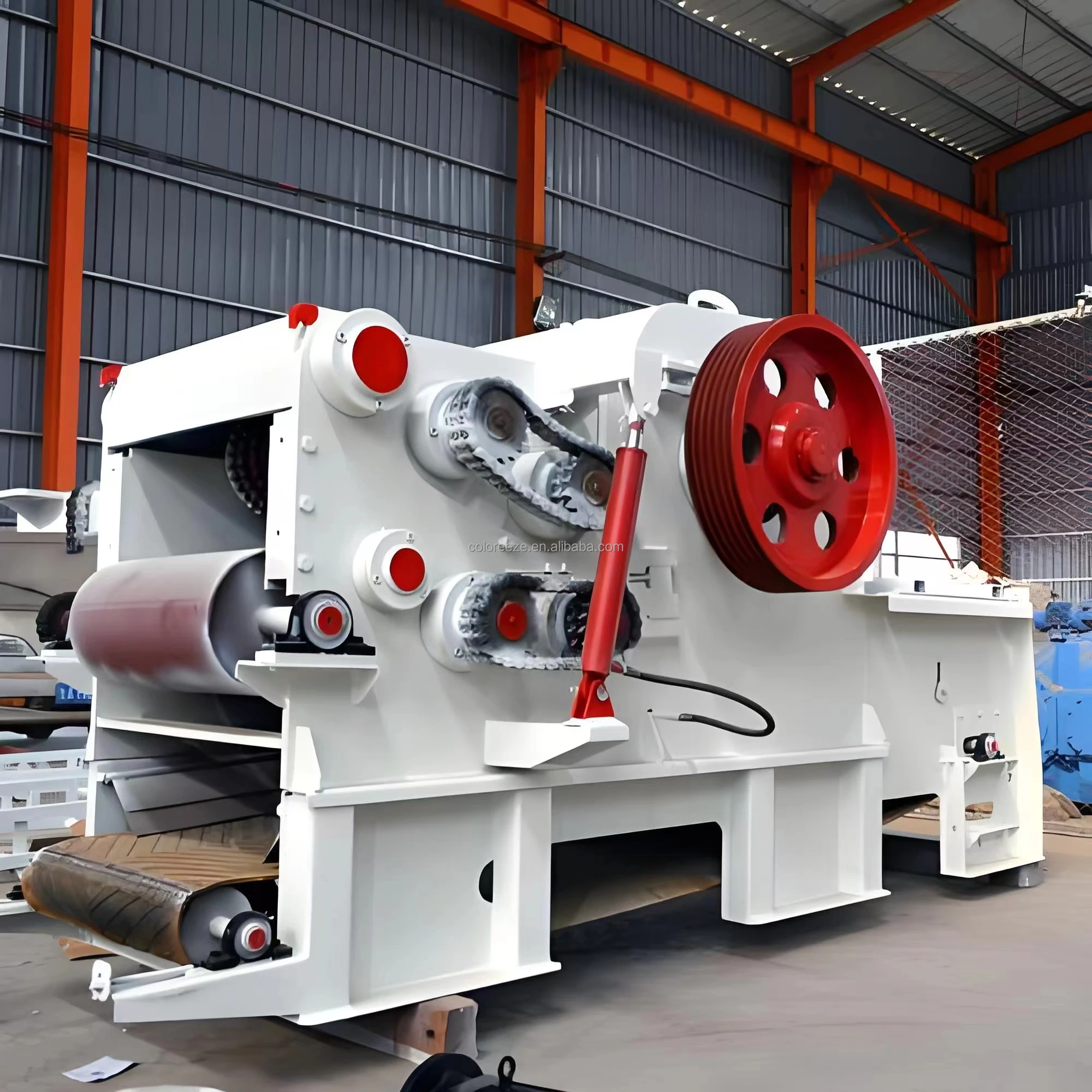 2024 Wood chipper,drum chipper, high yield and uniform discharge, tree Branch, Log, Wood Pallet crusher