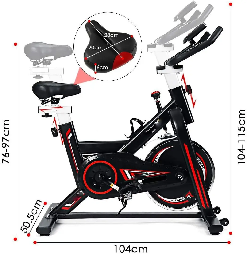 Горячая модель тренажерного зала indoorspinning велосипед велотренажер машина (601)