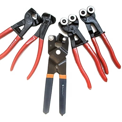 7 Inches 8 Inches Professional Wheeled Glass Nipper Glass Pliers diy glass cutter