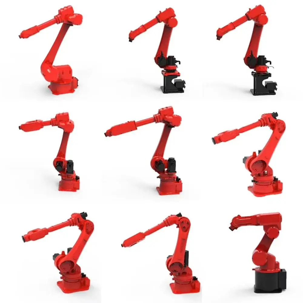 Industrial Robot Cnc Handling 6Dof 6-Axis Aluminum Robotic Arm How To Make A Small Robot