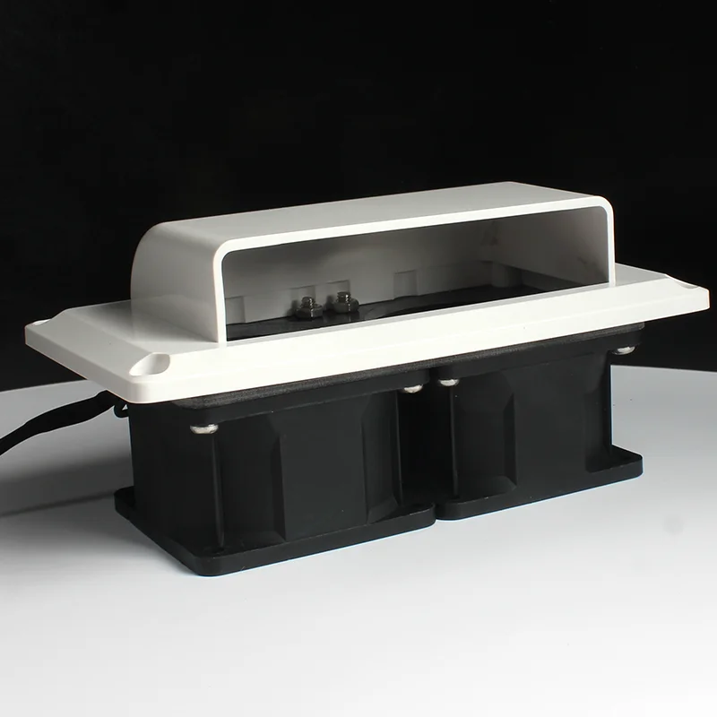 TYTXRV OEM Camper Trailer Motor Factory White 12V Mini Caravan Range Hood   for RV Camper Trailer Motorhome