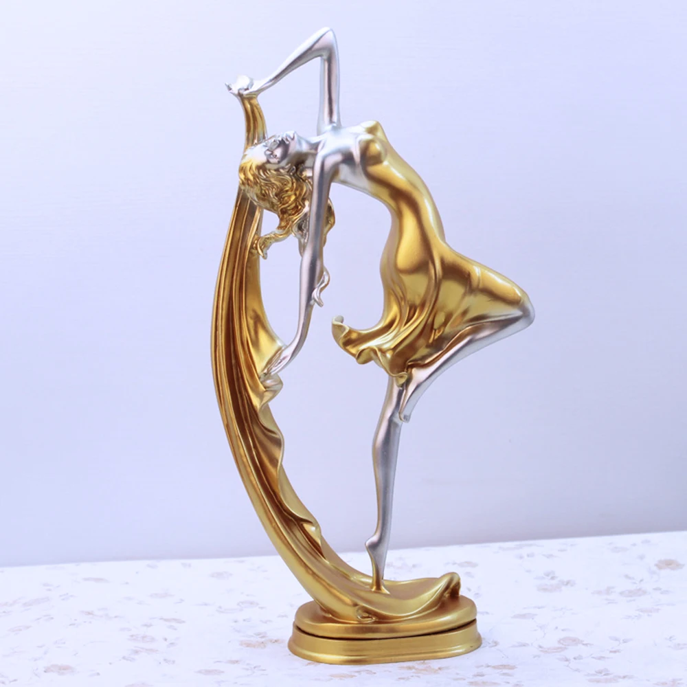 Resin Statue, Resin Gift, Dancing Girl Figurine