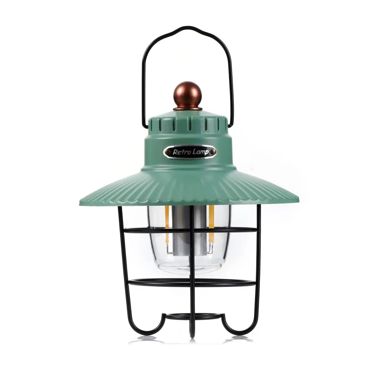 Outdoor camping lights retro atmosphere stepless dimming tents hand in hand with lanterns