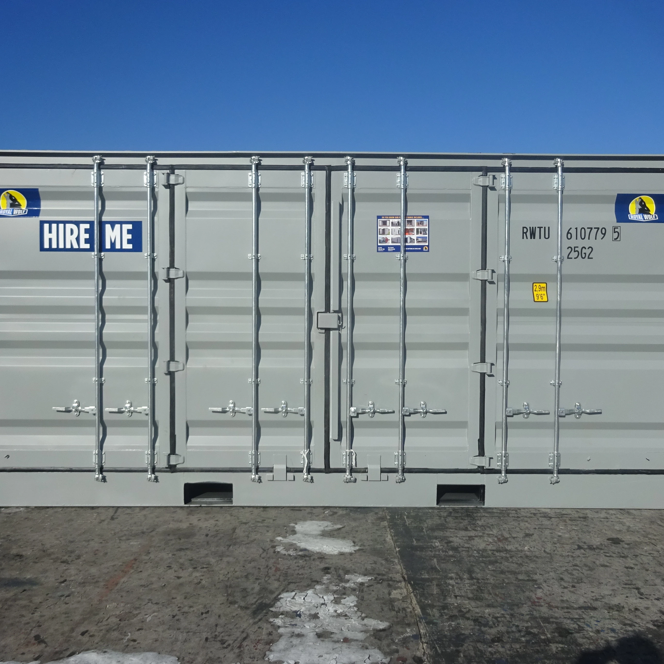 
20HC brand new open Side Container special container 