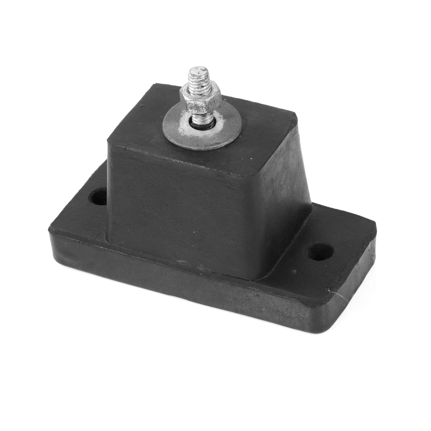Custom moulded rubber mount, buffer shock absorber, anti vibration isolator with metal bolt