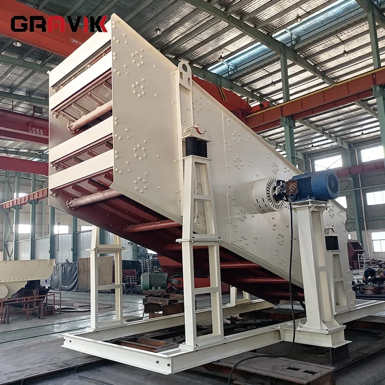 Hot Sale Attractive Price Inclined Vibrating  separator 4YK1548 sand vibrating screen sieve