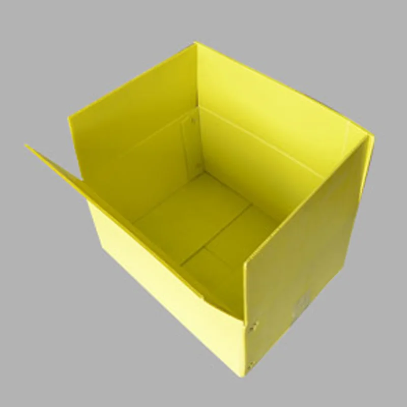 Premium packing boxes plastic cardboard Eco-friendly material PP plastic carton at the lowest price