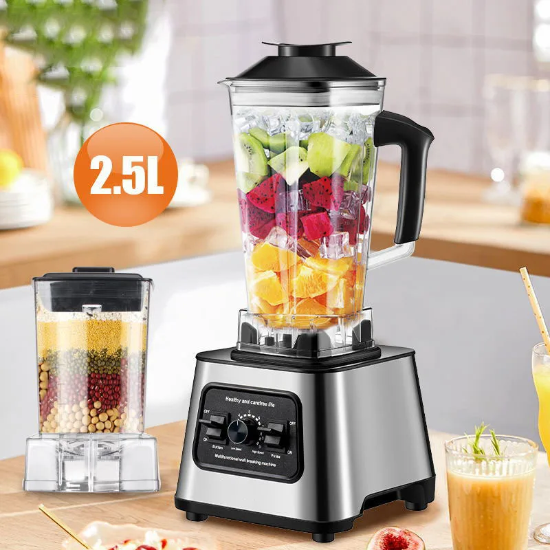 Orange Juice Blenders 110V Powerful Machine Multifunction Commercial Heavy Duty multifunctional 3L  juicer food processor