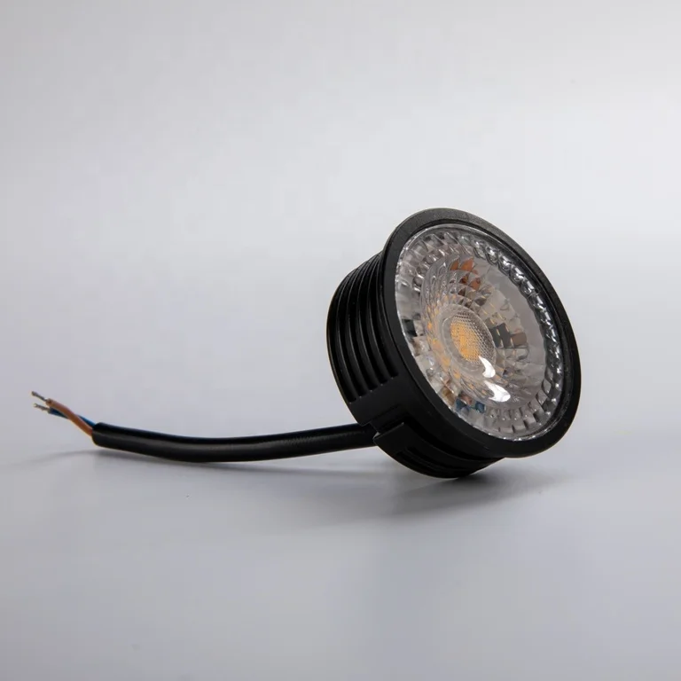 easy installation Dimmable 36deg/ 38/60degree 5w 6.5w 7w ceramic GU10 black led module