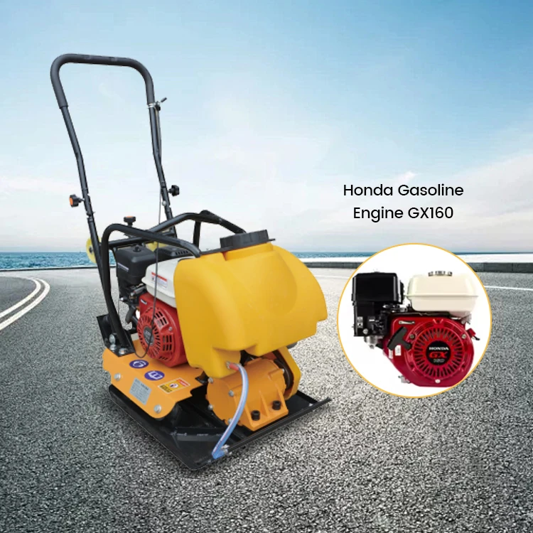 HZR160 honda wacker double-way vibration plate compactor for asphalt soil
