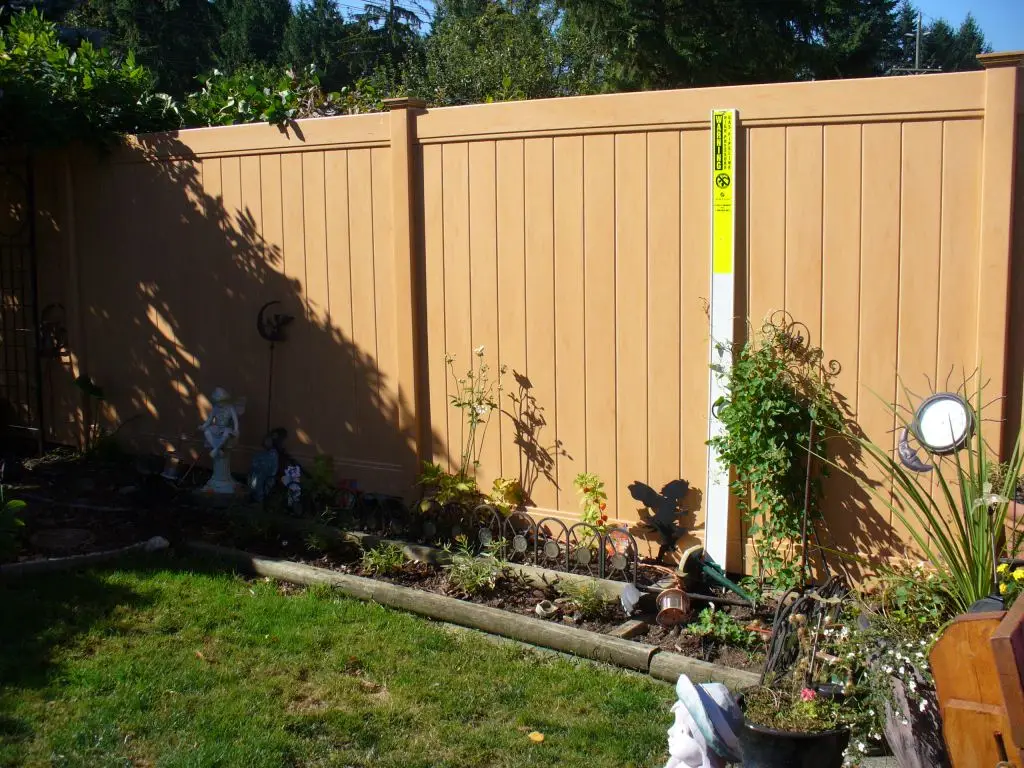 PVC White Privacy Garden Fence Screen PVC Fence