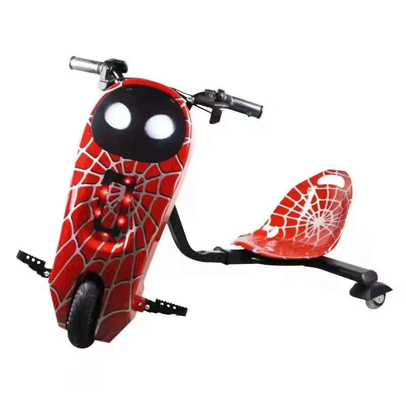 China Factory Kids 3 wheel smart electric drifting scooter drift trike scooter for sale