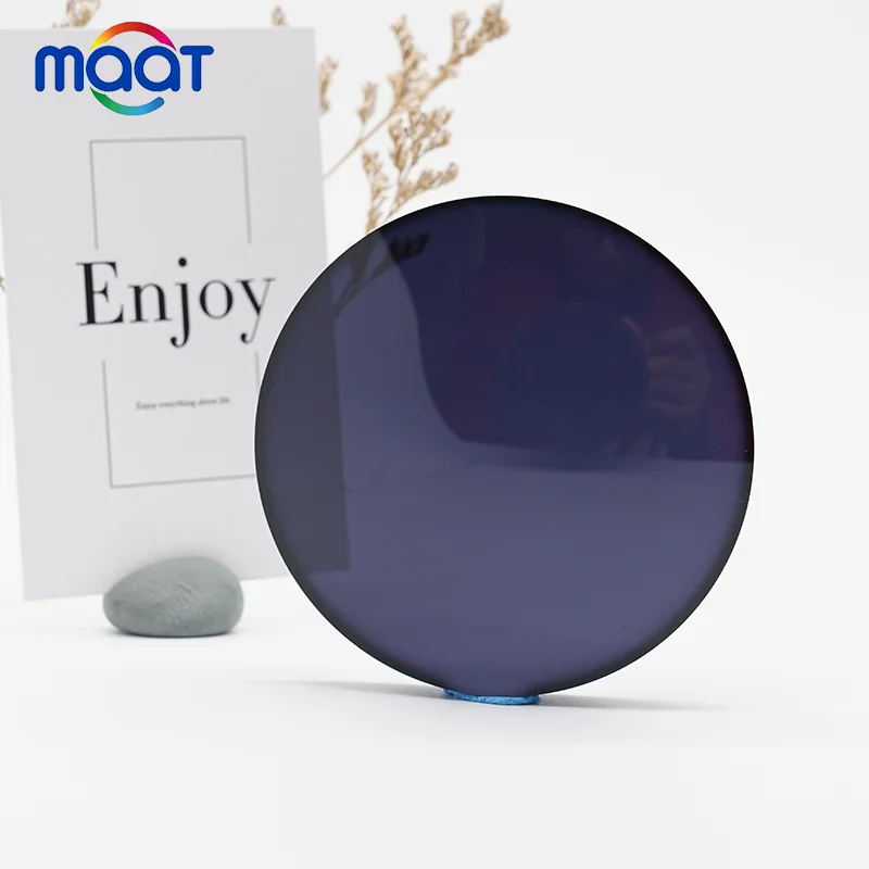 1.56  Super Fast change and Darker color Photochromic Lenses HMC SHMC Optical Lenses