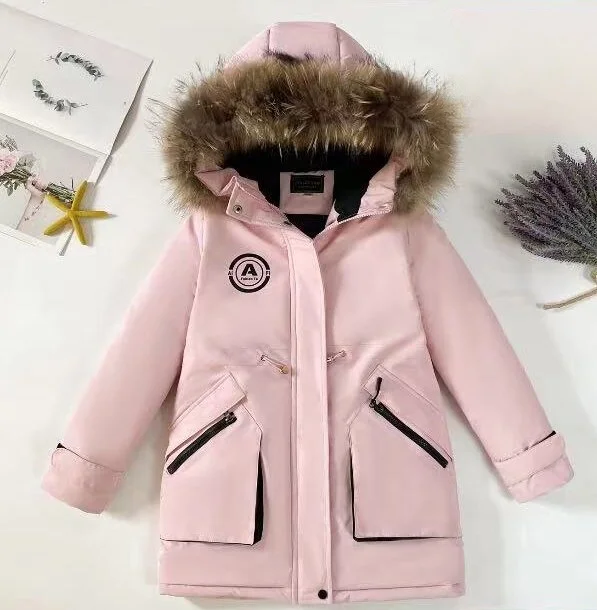 New Arrival Competitive Price Windproof Cotton-padded Loose Coat in Autumn and Winter for Girls