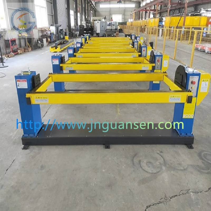 A Single Axis Head and Tail Welding Positioner Designed for Six Axis Intelligent Welding Robots Provided Color Automatic 500