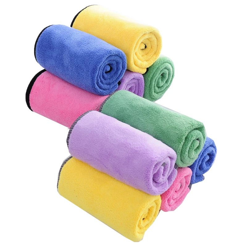 Hot Selling Microfiber Absorbent Comfortable car towels 2020 soft wholesale discount Dusting cloth