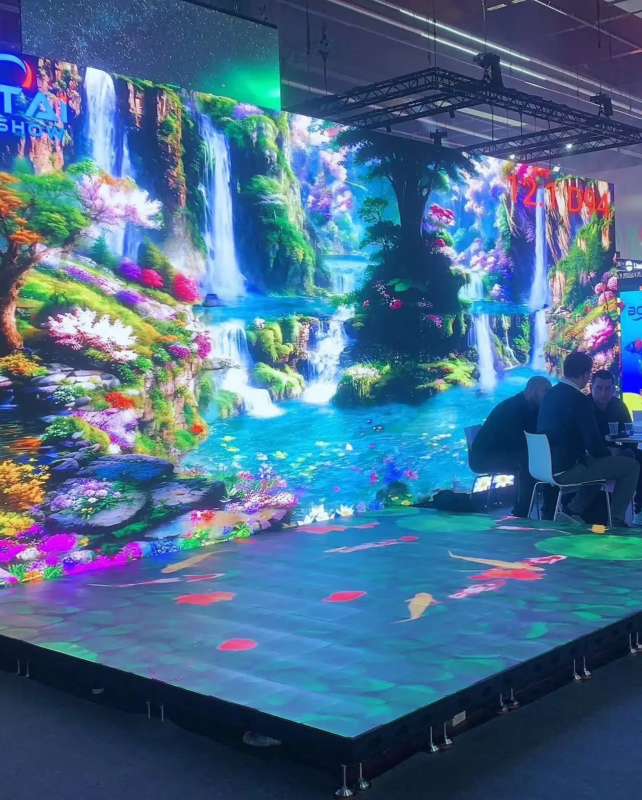 P4 P5 P8 P10 light weight smd high brightness video wall lotus density pixel 40000 pixel per m2 exterior 3d outdoor advertising