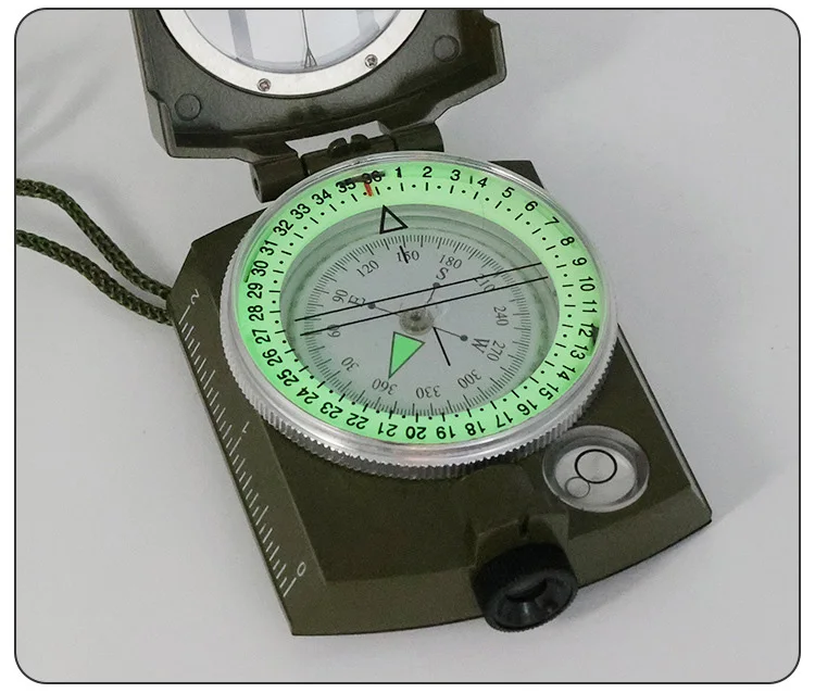 Accurate Compass Waterproof Hand Held Compasses With Pouch For Outdoor Hiking