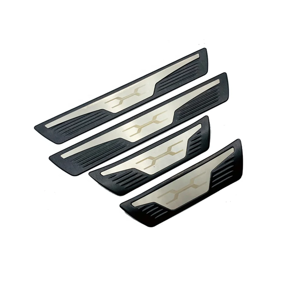 304 Stainless Steel Door Sill Scuff Plate For Toyota Raize A200A/210A 2020 Car Accessories
