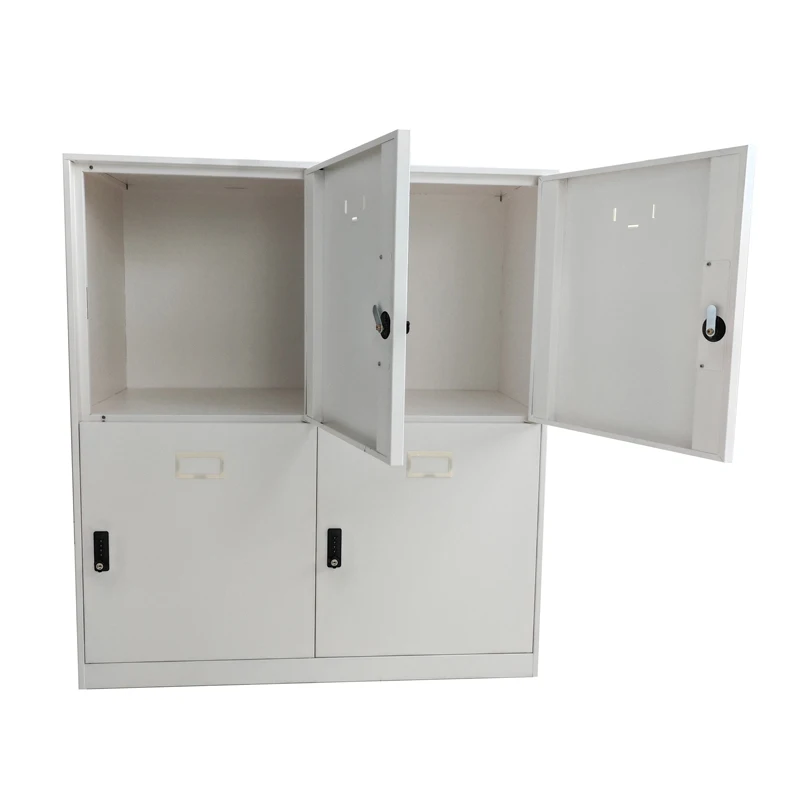 Customized Office Home Furniture 4 Doors Metal Storage Locker Cabinet Steel Mini Parcel Locker