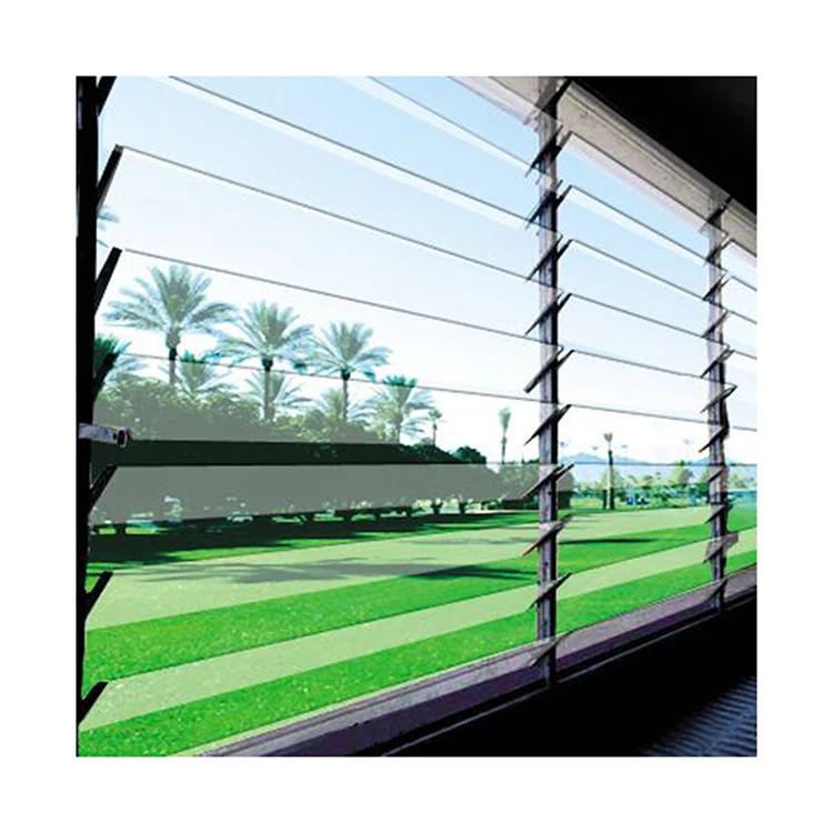 New Products 2022 Aluminum Louver Window Glass Shutters