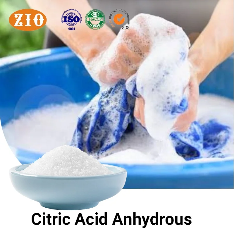 China Manufacturer Anhydrous Citric Acid Food Grade High Concentrate 99% Acid Citric Price