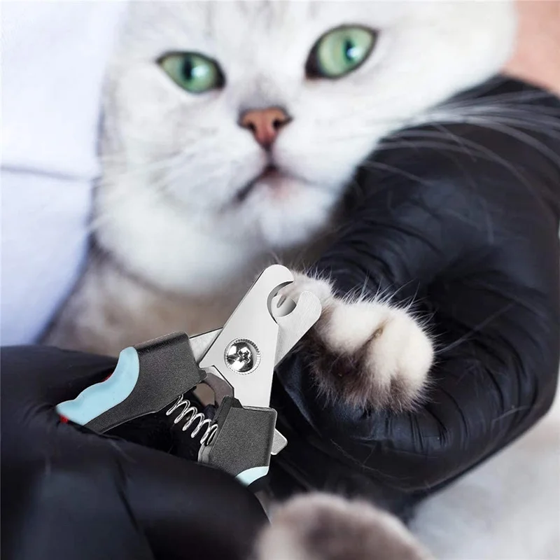 Sharp Blade But Safe Rounded Head Pet Care Manicure Set Dog Nail Clipper with Free Nail File