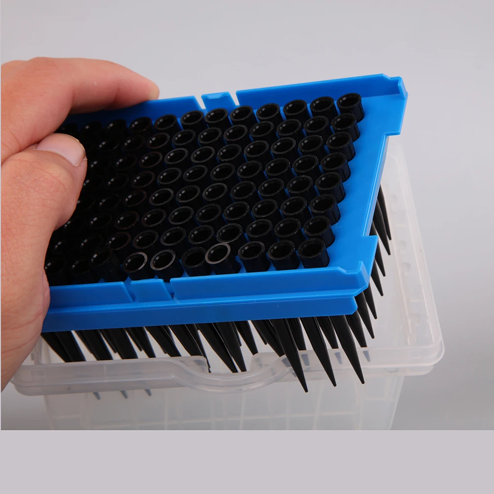 Disposable PP 1000ul Laboratory Tecan Conductive Robotic Pipette Tips