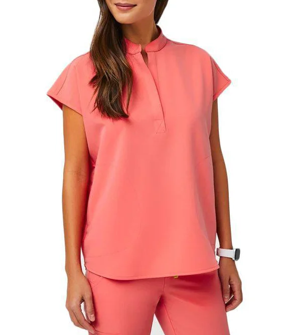 Newly Launch Nursing Scrub Hospital Uniforms Polyester Rayon Spandex Stretchy Fabric Medical Scrubs Set