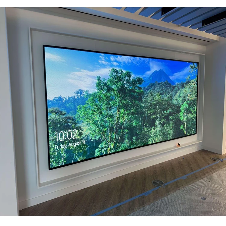 Небольшой шаг Крытый гибкий светодиодный экран p1.875 аренда светодиодный дисплей p1 Светодиодная панель P0.9 P1.25 P1.56 P1.875