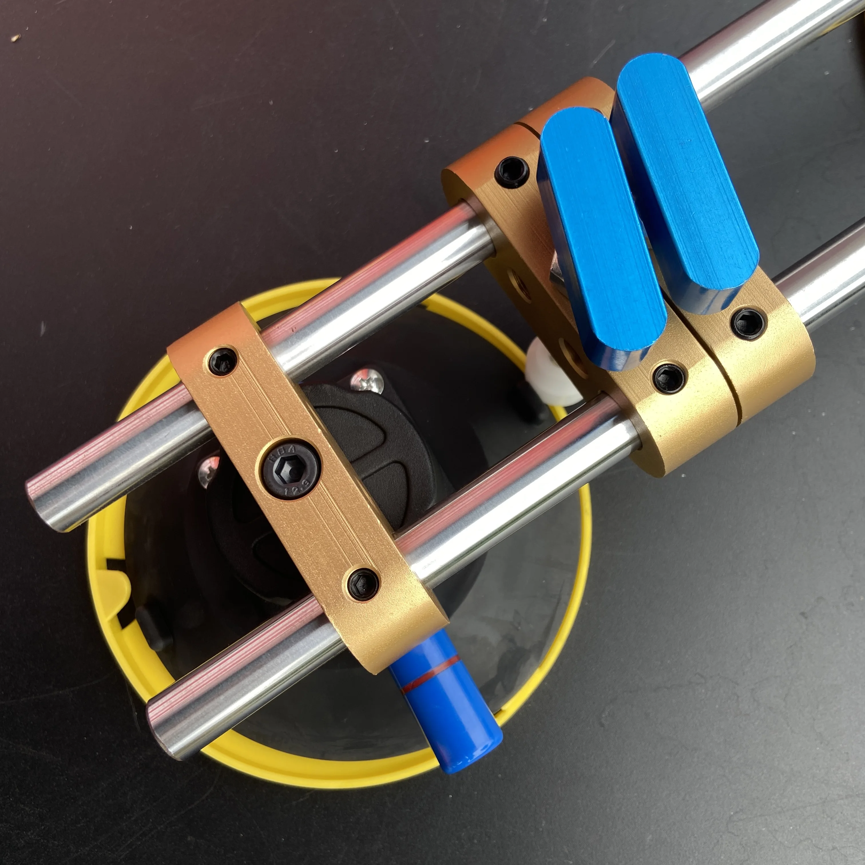 6 Inch Heavy Duty Seam Setter Vaccum Suction Rubber Cup For Joining And Leveling Stone Slab