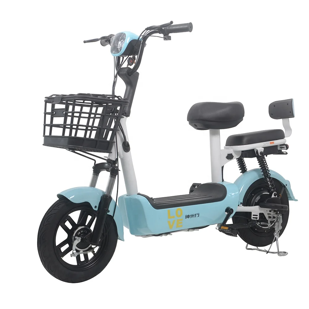 Factory sale Carbon steel Classic mode e-bike Two Seats 48V 350W electric bicycle scooter brushless motor ODM/OEM electric bike