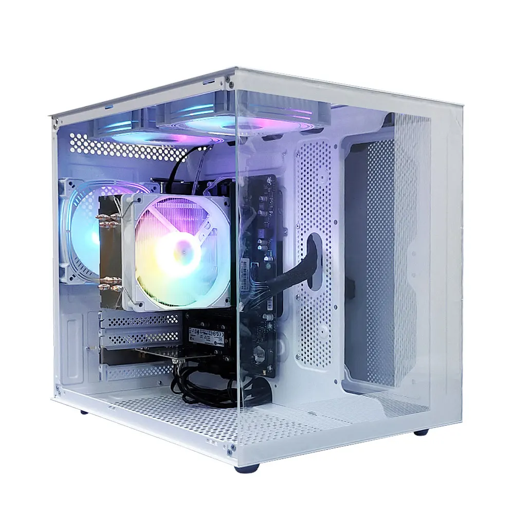 Desktop Computer I5 12400f 16gb 1tb Ssd Rtx3050 6gb Ddr6 Six Core Win-11 Pc Desktop Computer Office And Household Use Gaming