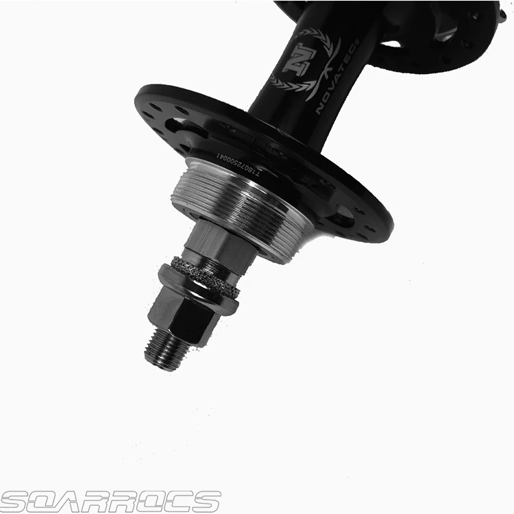  SoarRocs NovatecA165/A166 шоссейный велосипед фиксированная шестерня сплав CNC 17 Зубцов J-образный крюк трековая колесная ступица 20h 24h 32h трековые велосипедные