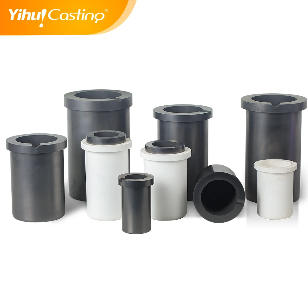 8kg Yihui Brand DSP Digital Gold Melting Machine and 3HP Water Cooling Machines,Graphite and Ceramic 5 sets