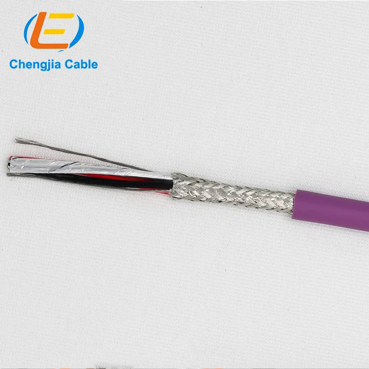 PVC  shielded cable CC-Link 3-core stranded industrial bus cable Copper Conductor Wires Electrical Equipment bus Cable