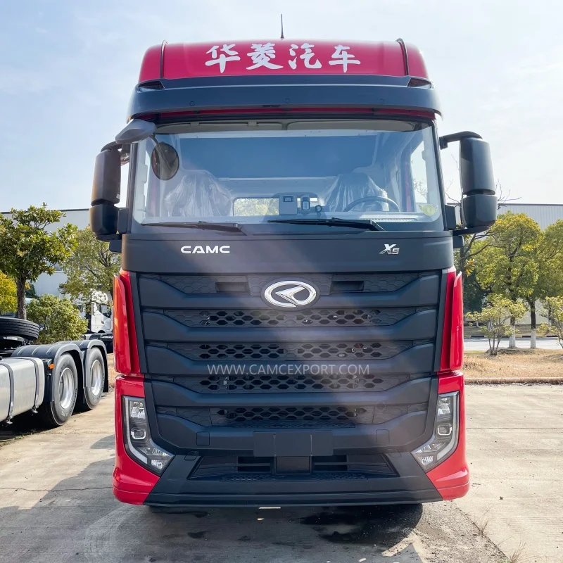 stock car Multimedia navigation screen 6x4 Collision warning trailer truck For Carrying goods cheap