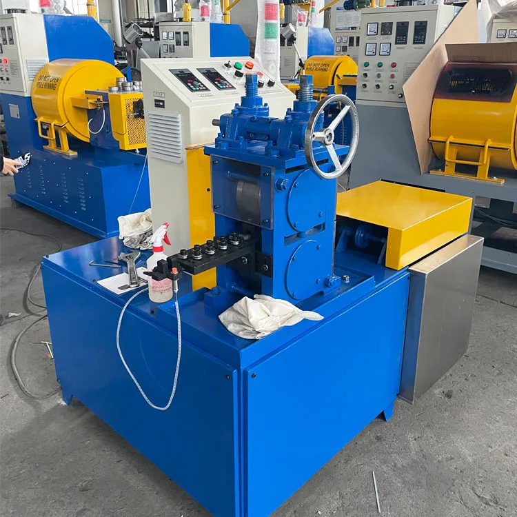 Cable Outer Casing Wire Flattening Machine